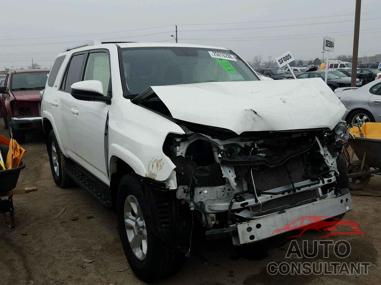 TOYOTA 4RUNNER 2016 - JTEBU5JR6G5316499