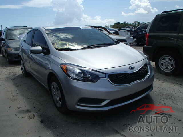 KIA FORTE 2015 - KNAFK4A62F5294525