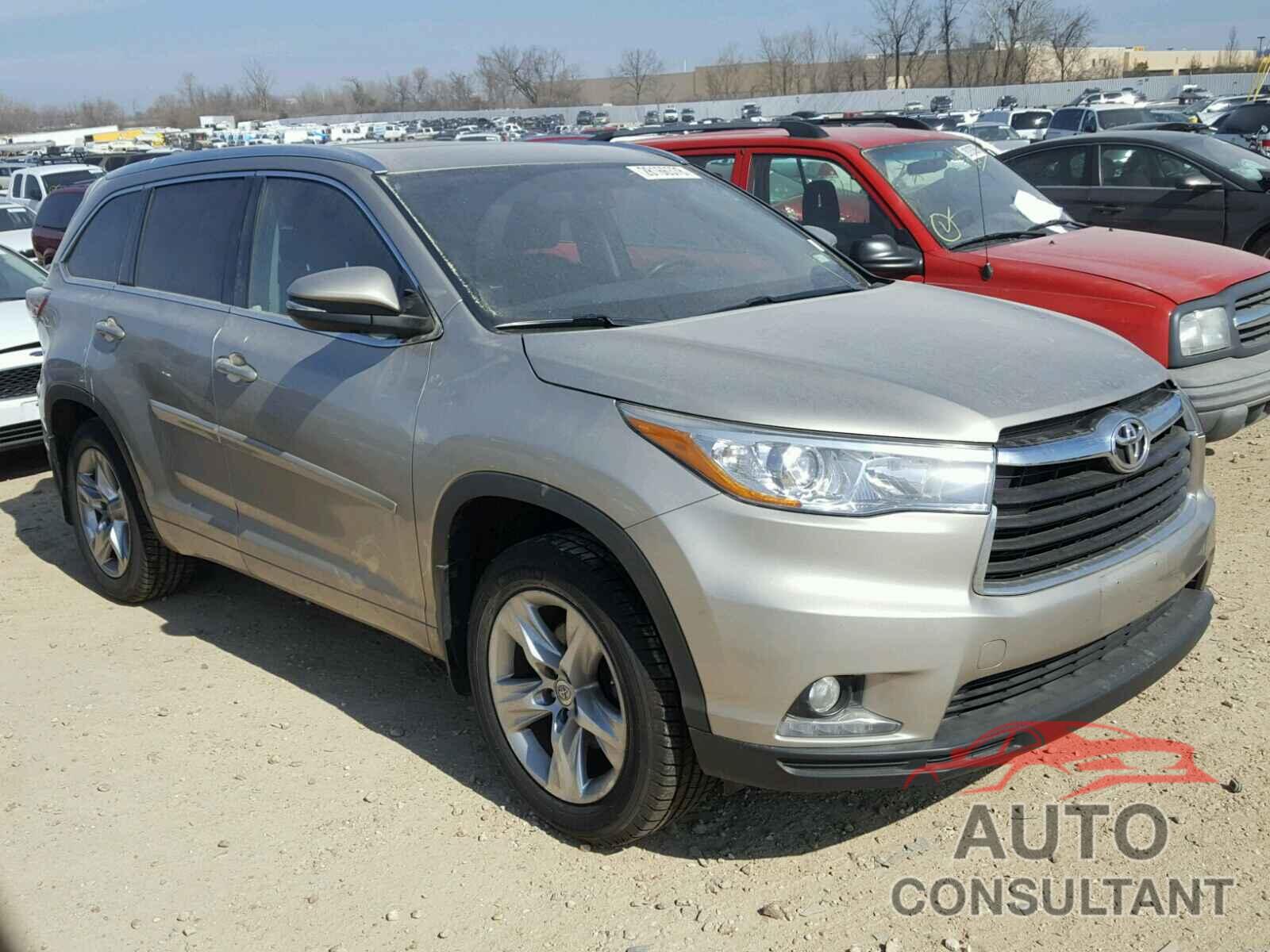 TOYOTA HIGHLANDER 2015 - 5TDDKRFH1FS075941