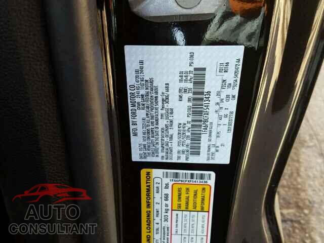 FORD MUSTANG 2015 - 1FA6P8CFXF5413436