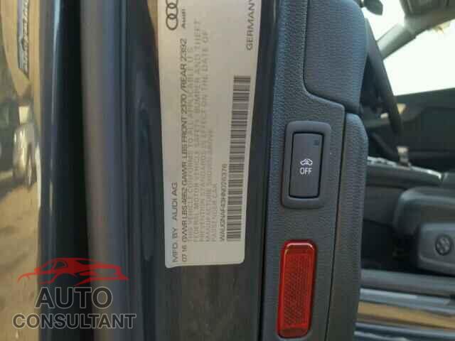 AUDI A4 2017 - WAUGNAF43HN026376