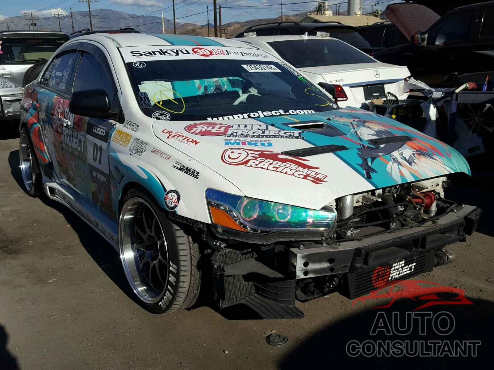 MITSUBISHI EVO 2010 - JA32W8FV8AU018974
