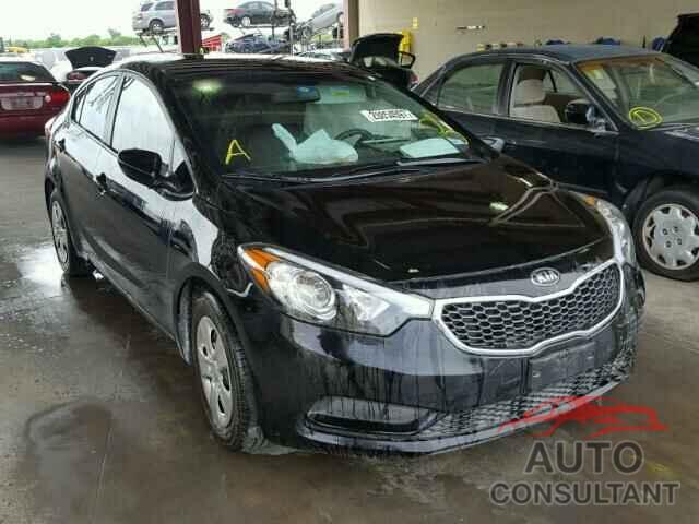 KIA FORTE 2016 - KNAFK4A60G5554339
