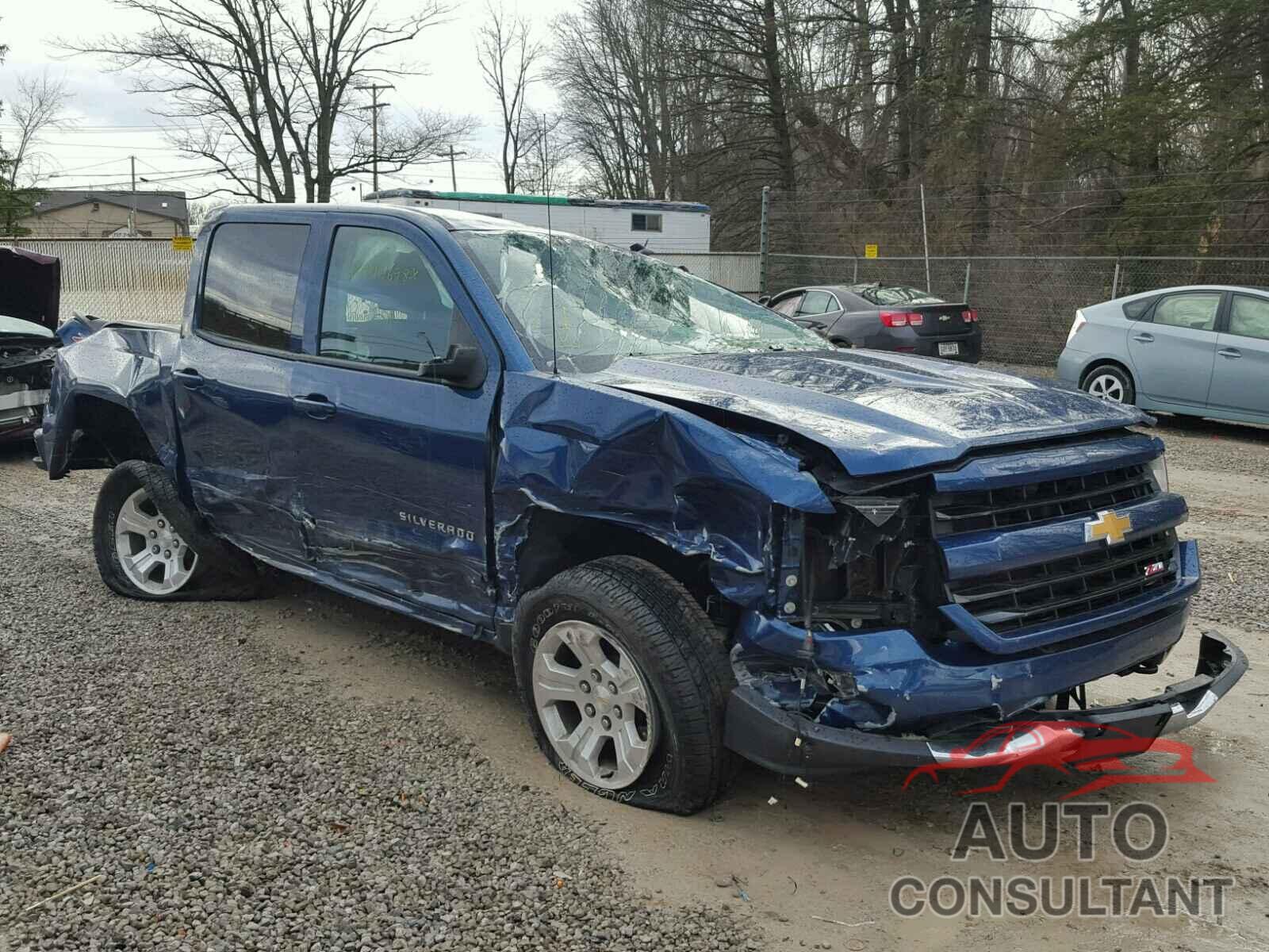 CHEVROLET SILVERADO 2017 - 3GCUKREC5HG327116
