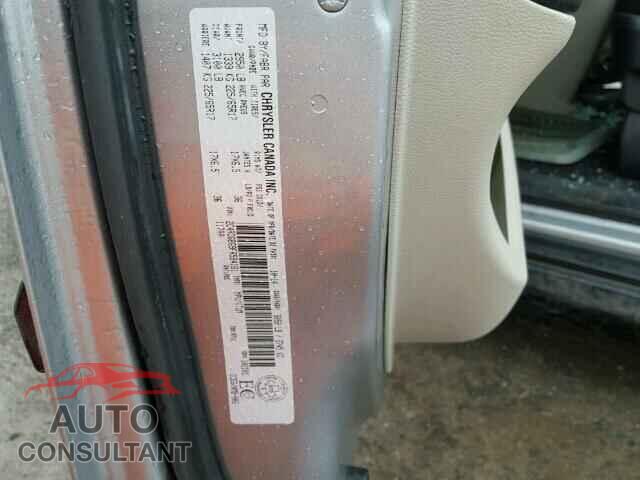 DODGE CARAVAN 2015 - 2C4RDGBG9FR594181