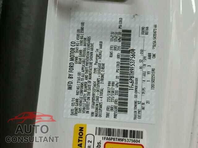FORD MUSTANG 2015 - 1FA6P8TH9F5375604