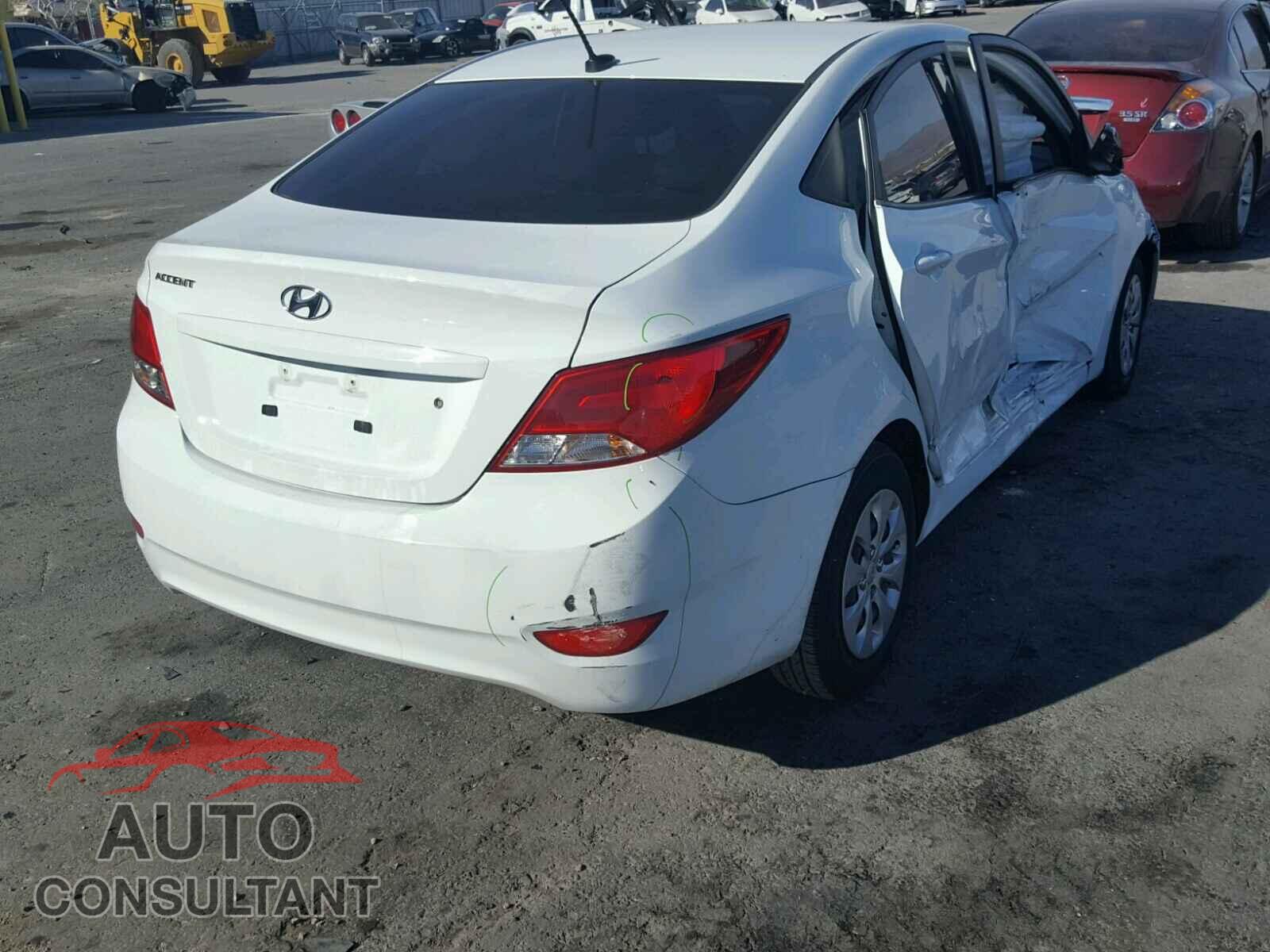 HYUNDAI ACCENT 2016 - KMHCT4AE4GU044023
