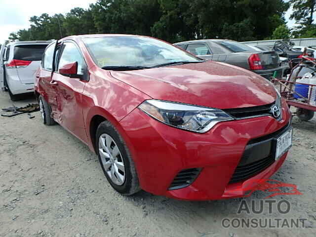 TOYOTA COROLLA 2015 - 5YFBURHE7FP327429