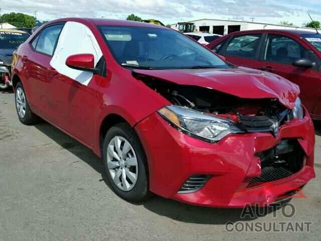 TOYOTA COROLLA 2016 - 2T1BURHE2GC540712