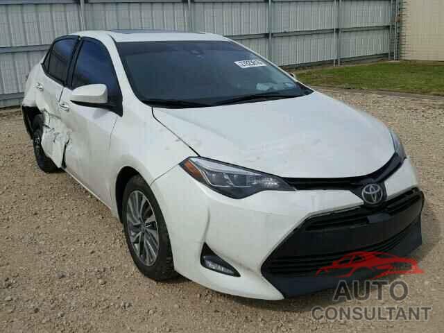 TOYOTA COROLLA 2017 - 5YFBURHE1HP628488