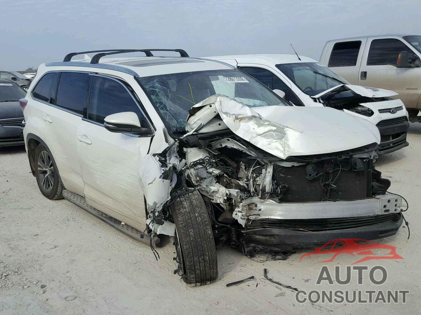 TOYOTA HIGHLANDER 2016 - 5TDKKRFH2GS174163