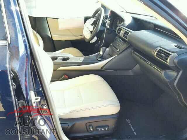 LEXUS IS250 2015 - JTHBF1D28F5080389