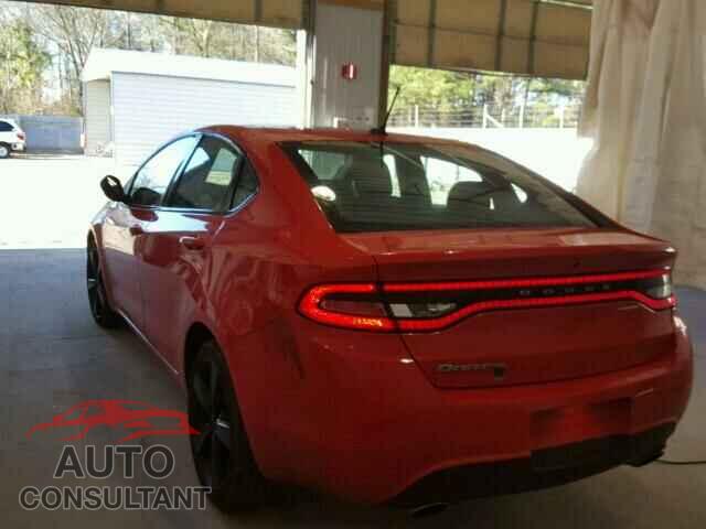 DODGE DART 2016 - 1C3CDFBB8GD625370