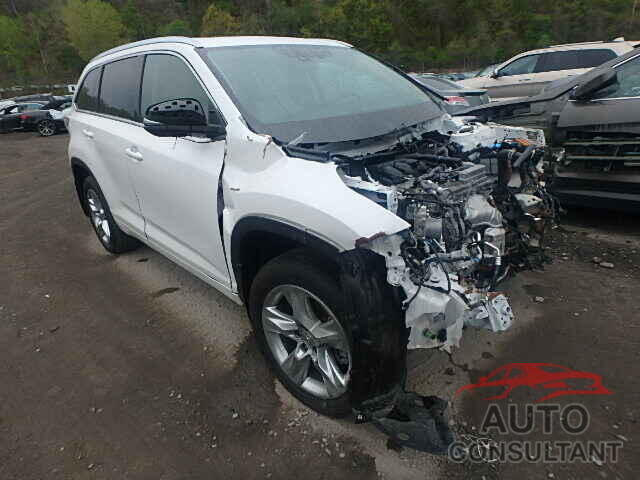 TOYOTA HIGHLANDER 2015 - 5TDDKRFH3FS107465