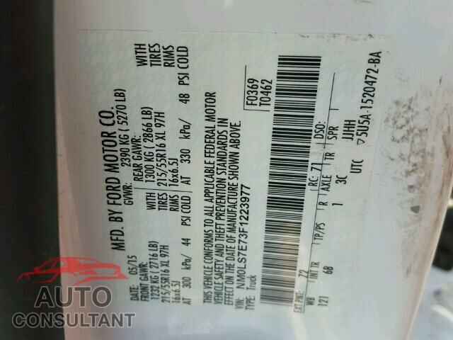 FORD TRANSIT CO 2015 - NM0LS7E73F1223977