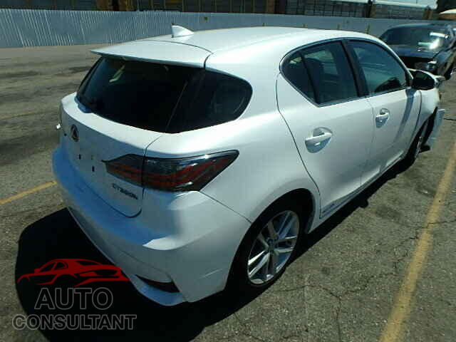 LEXUS CT 200 2015 - JTHKD5BH4F2213798