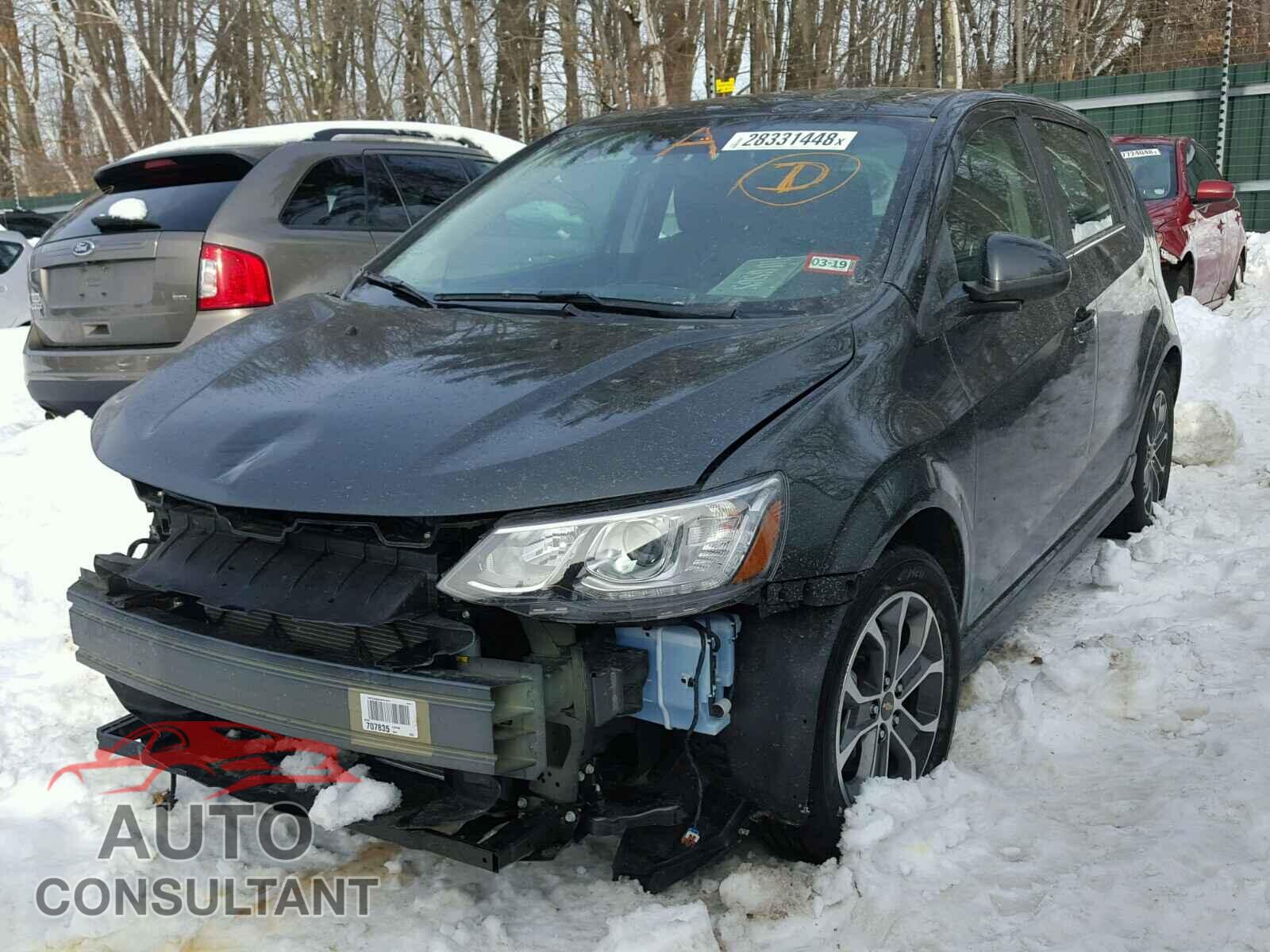 CHEVROLET SONIC 2017 - 1G1JD6SH3H4161230