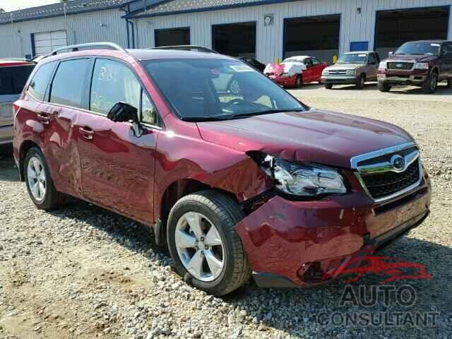 SUBARU FORESTER 2016 - JF2SJADC4GH509876