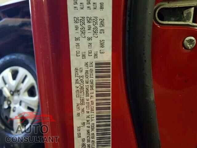 DODGE JOURNEY 2016 - 3C4PDCAB3GT119856