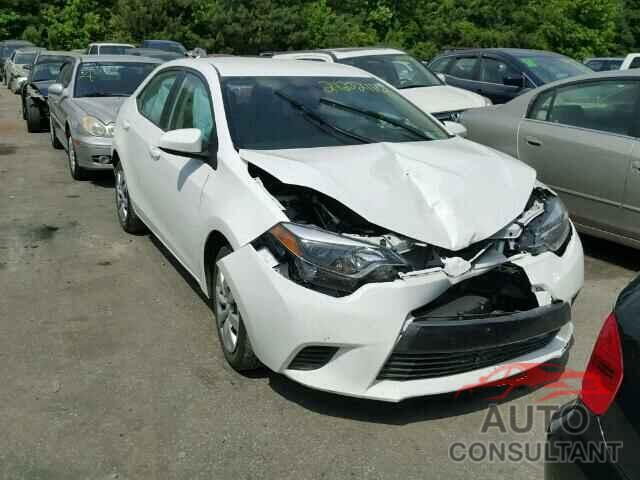 TOYOTA COROLLA 2015 - 2T1BURHE5FC452770
