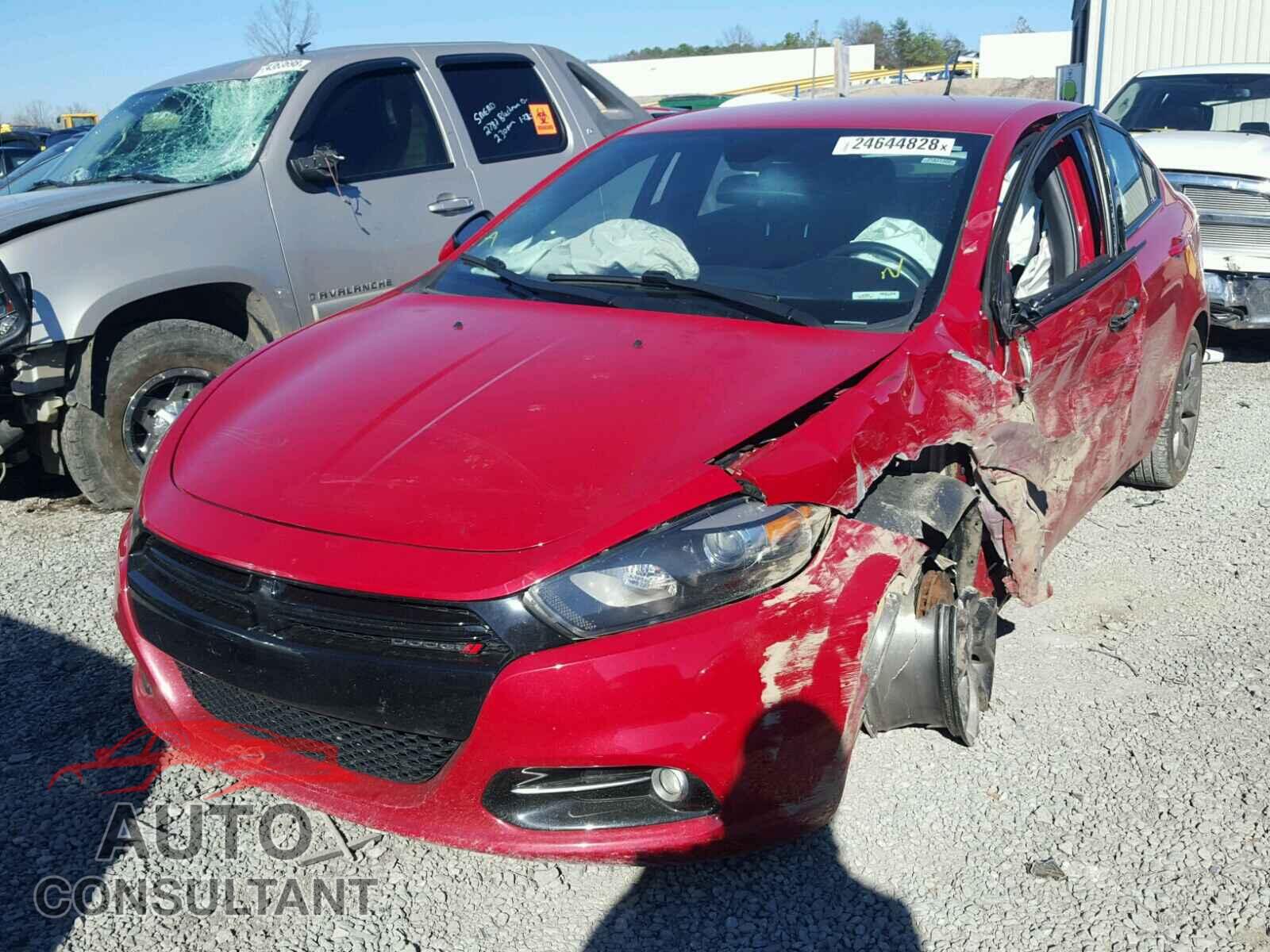 DODGE DART 2016 - 1C3CDFBB7GD540522