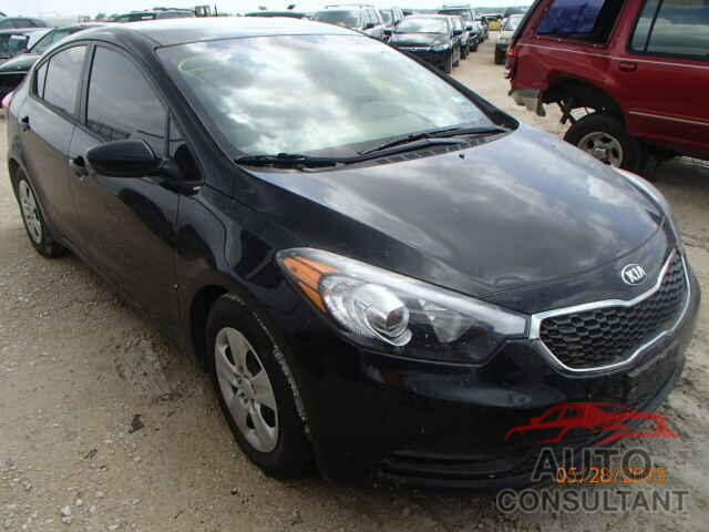 KIA FORTE 2015 - KNAFK4A6XF5325469