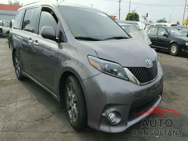 TOYOTA SIENNA 2015 - 5TDXK3DC1FS622529