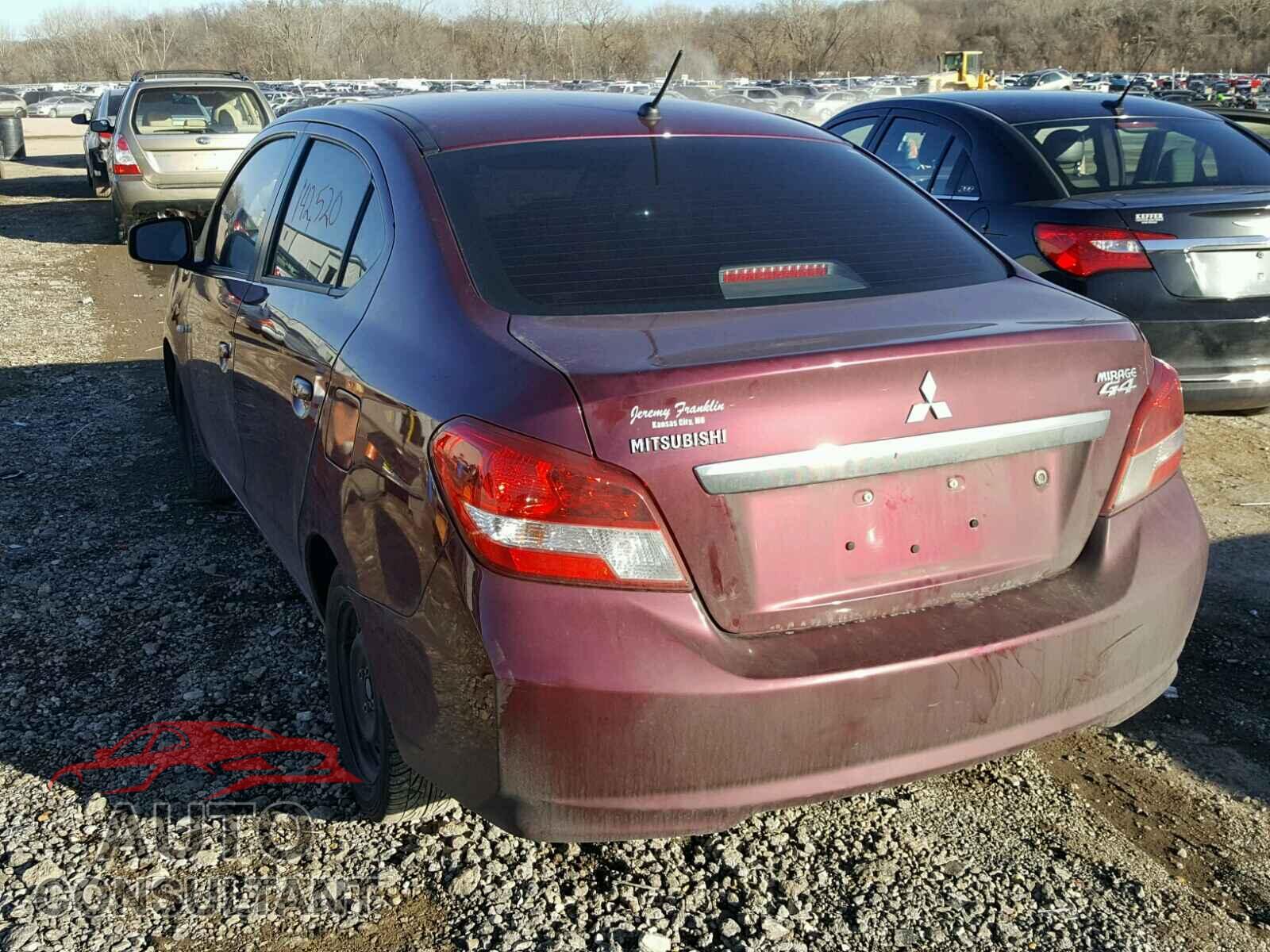 MITSUBISHI MIRAGE 2017 - ML32F3FJ7HHF10115