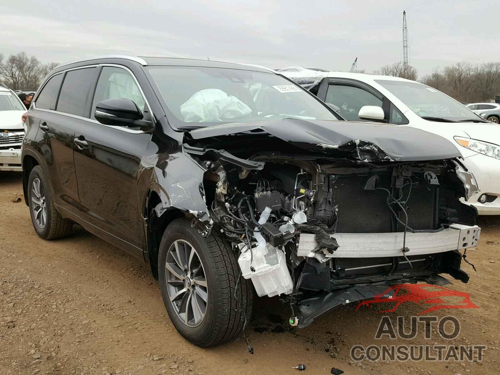 TOYOTA HIGHLANDER 2017 - 5TDJZRFH2HS434246
