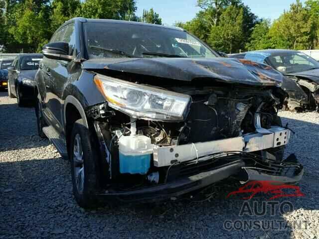 TOYOTA HIGHLANDER 2015 - 5TDKKRFH1FS076157