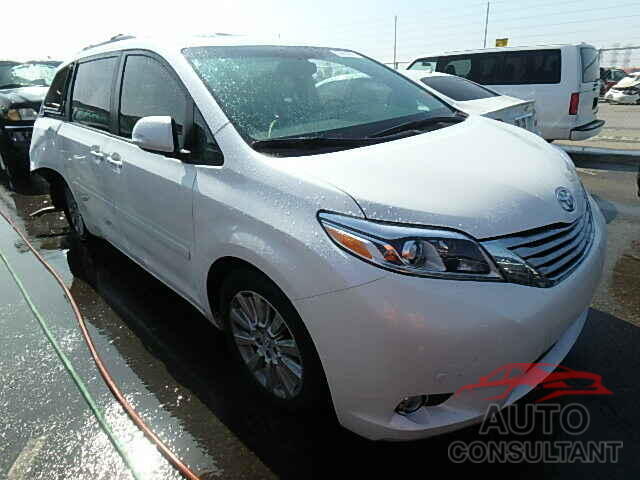 TOYOTA SIENNA 2015 - 5TDYK3DC0FS624034