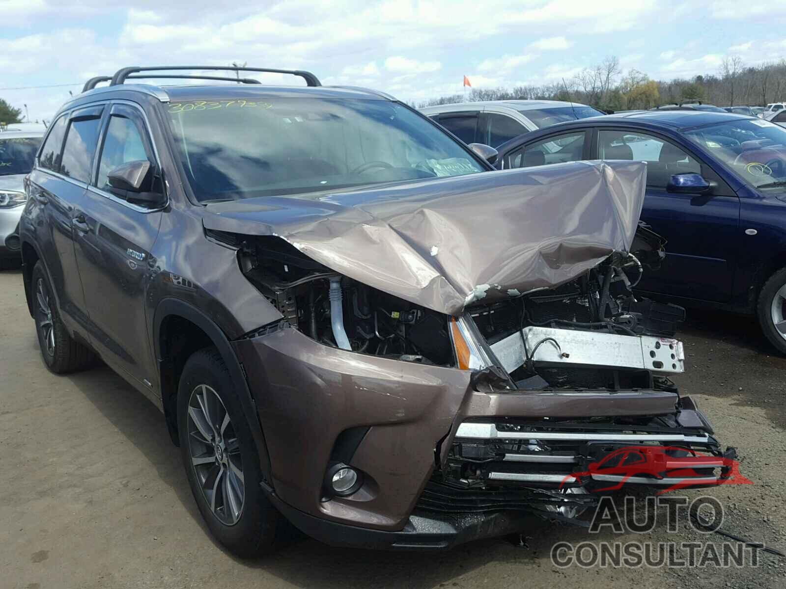 TOYOTA HIGHLANDER 2017 - 5TDJGRFH2HS030224