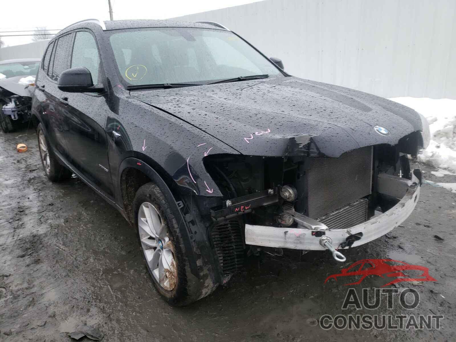 BMW X3 2016 - 5UXWX9C59G0D65659