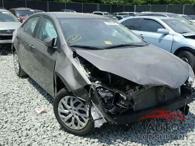 TOYOTA COROLLA 2017 - 2T1BURHE5HC782220