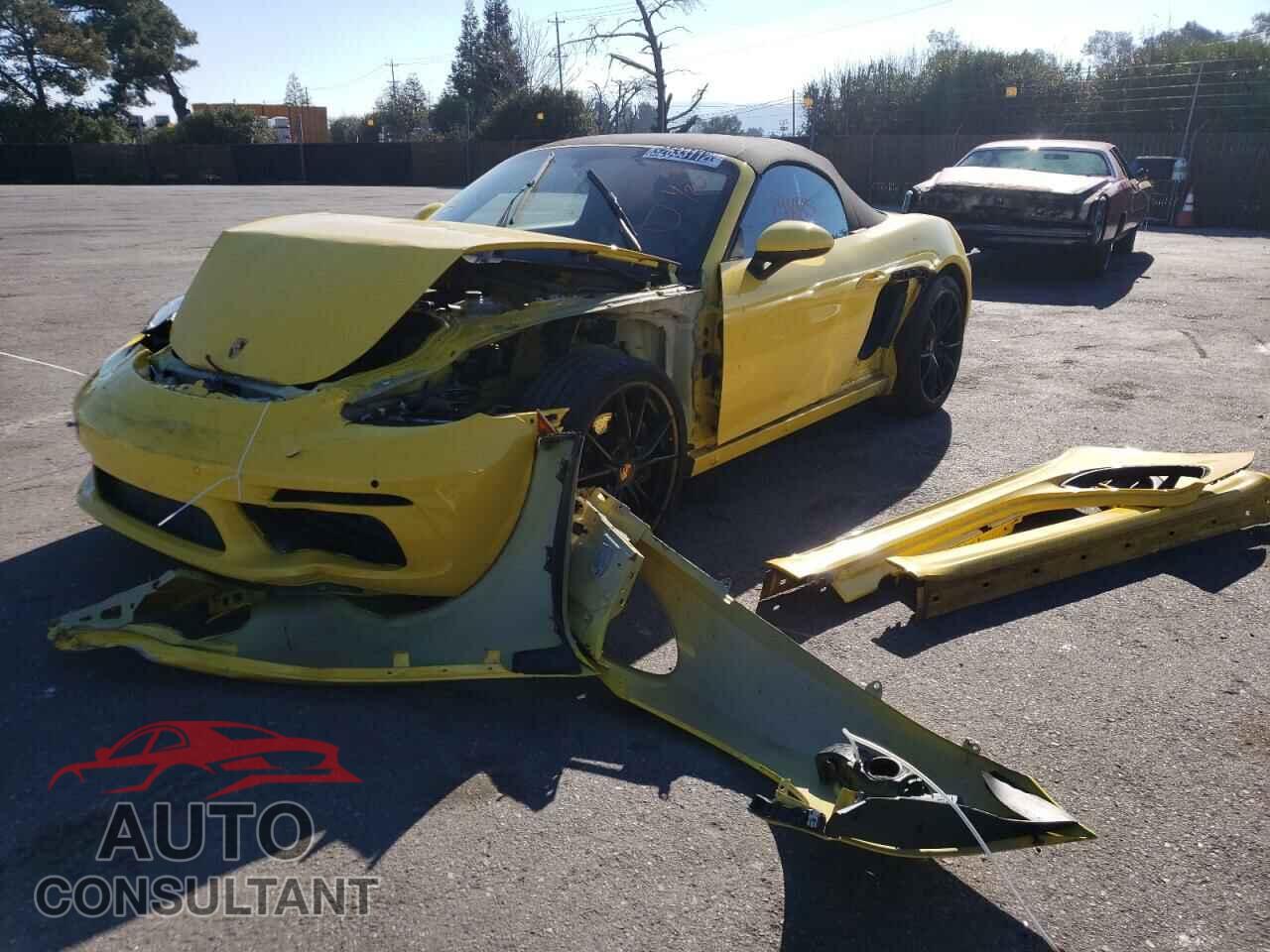 PORSCHE BOXSTER 2018 - WP0CA2A86JS210876