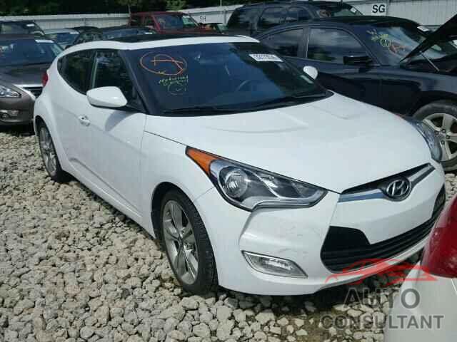 HYUNDAI VELOSTER 2016 - KMHTC6AD3GU275885