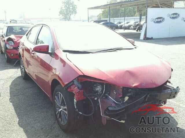 TOYOTA COROLLA 2016 - 5YFBURHE2GP456096