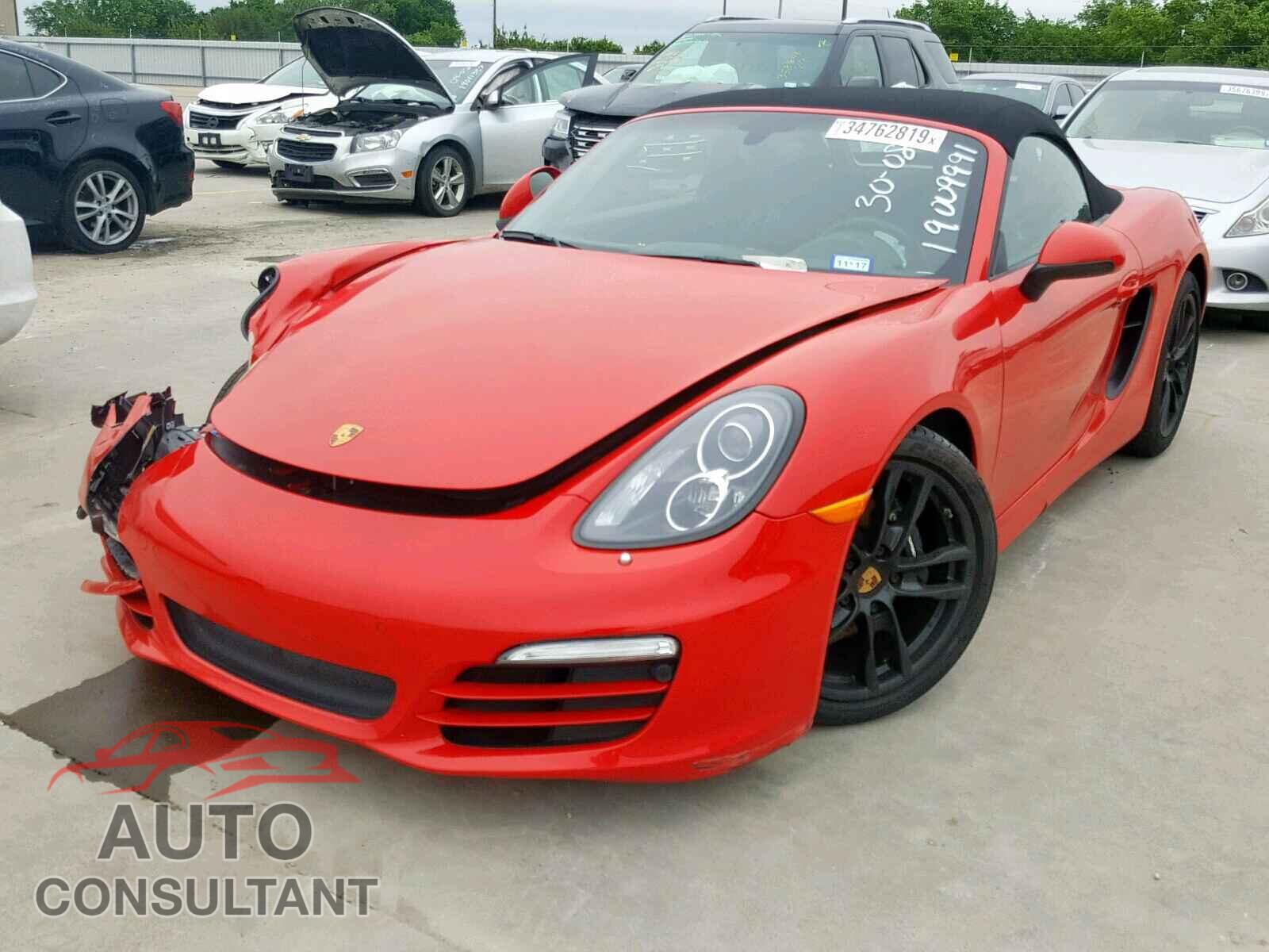 PORSCHE BOXSTER 2014 - WP0CA2A80ES120354