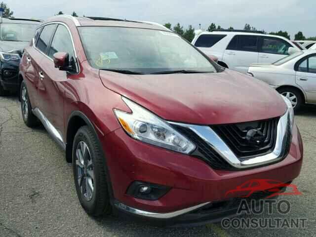 NISSAN MURANO 2017 - 5N1AZ2MH3HN153004