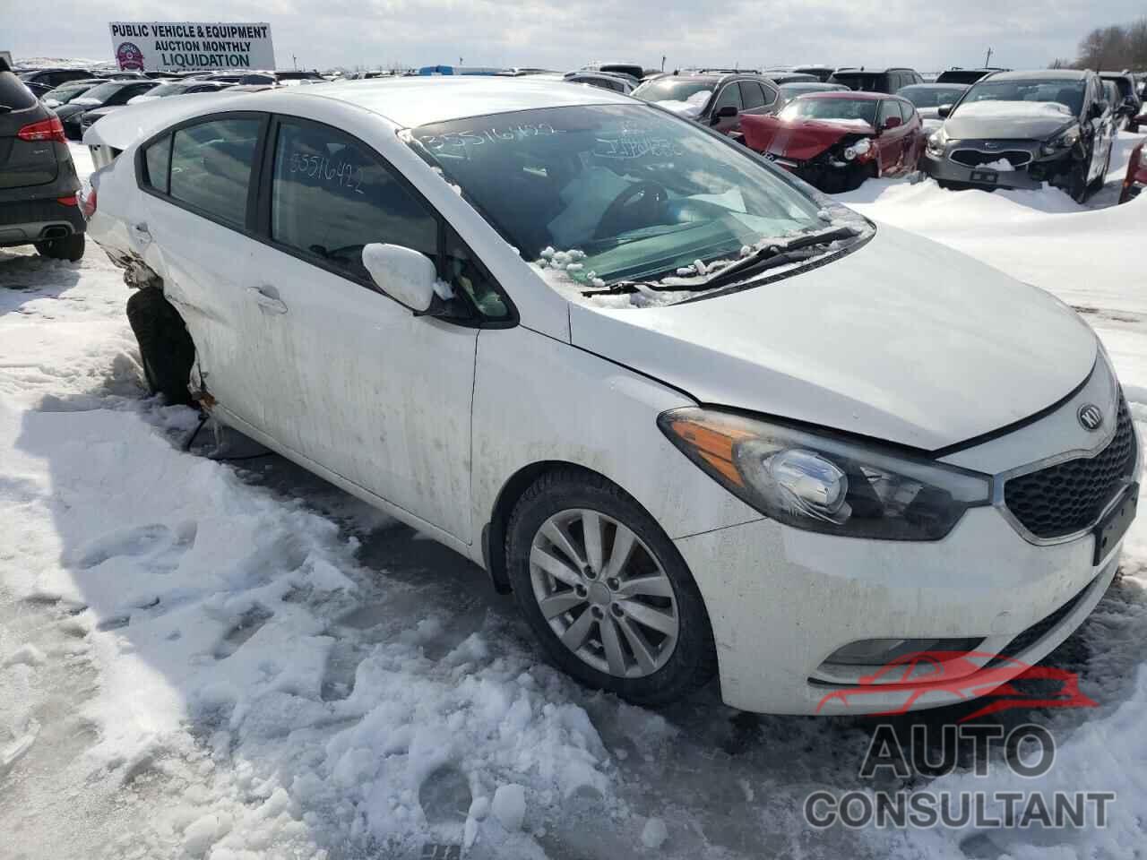 KIA FORTE 2016 - KNAFX4A68G5593486