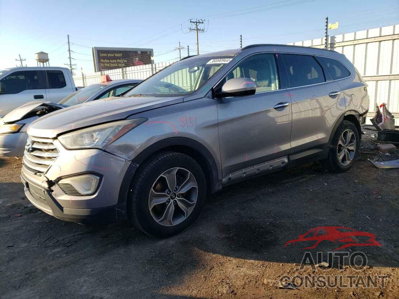 HYUNDAI SANTA FE 2016 - KM8SM4HF7GU154135