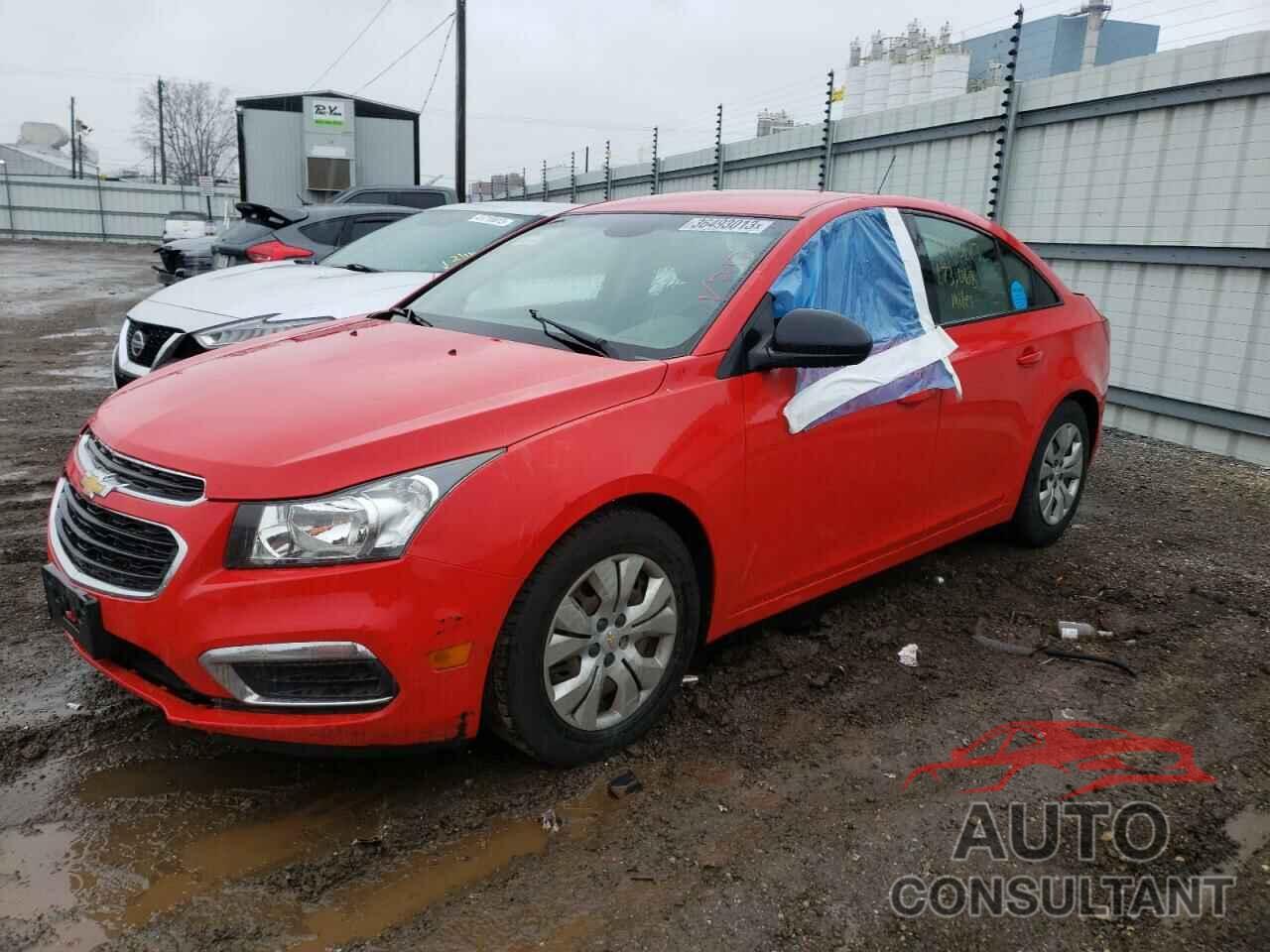 CHEVROLET CRUZE 2016 - 1G1PC5SH9G7116541