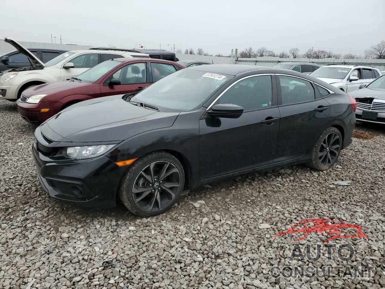 HONDA CIVIC 2019 - 2HGFC2F82KH589689