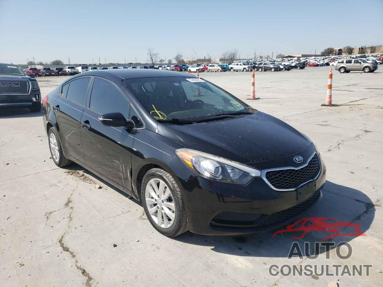 KIA FORTE 2016 - KNAFX4A65G5483754