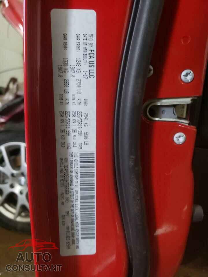 DODGE JOURNEY 2017 - 3C4PDDEG3HT569360