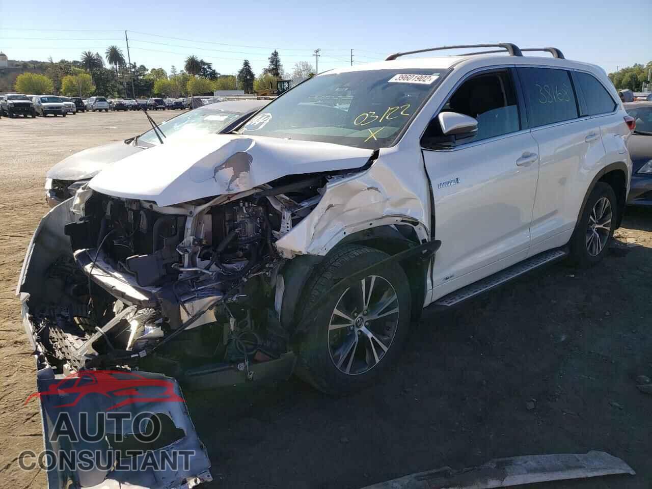 TOYOTA HIGHLANDER 2017 - 5TDBGRFH2HS033676