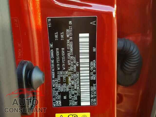 LEXUS RX 350 2017 - 2T2ZZMCA1HC043963