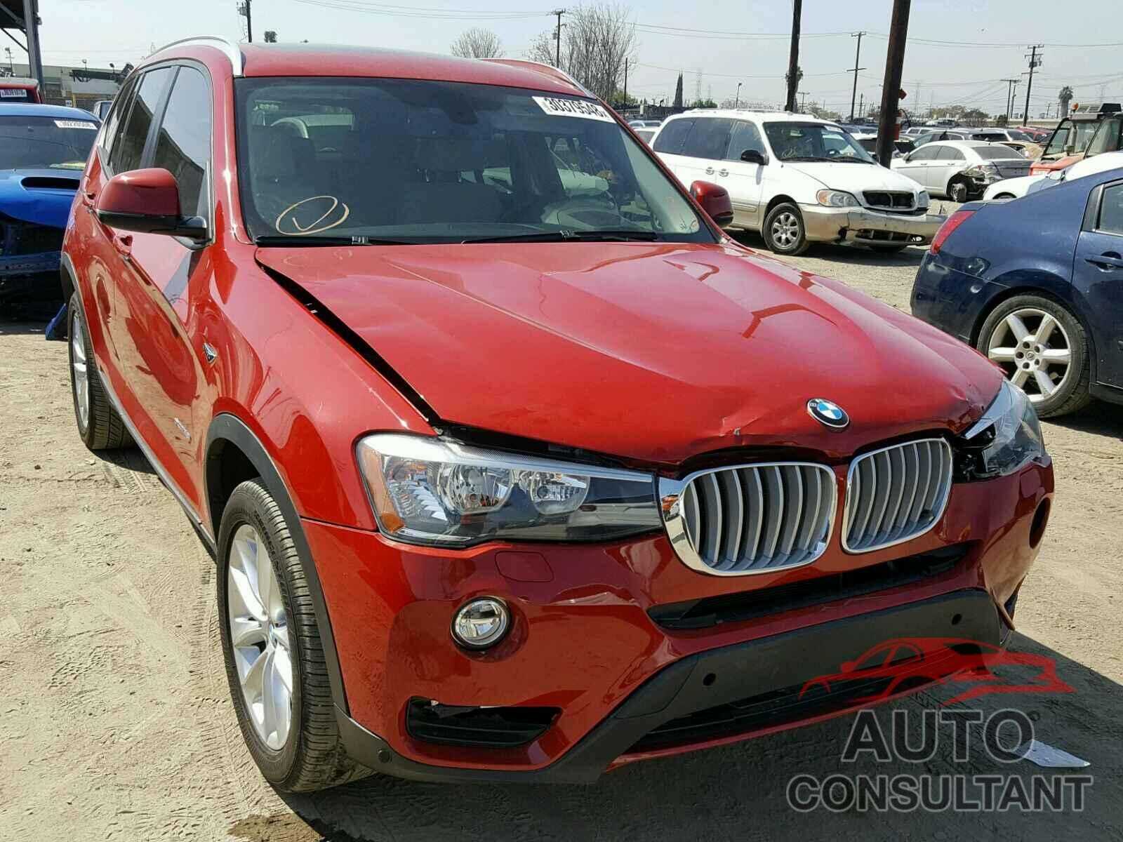 BMW X3 2015 - 5UXWX9C54F0D47200