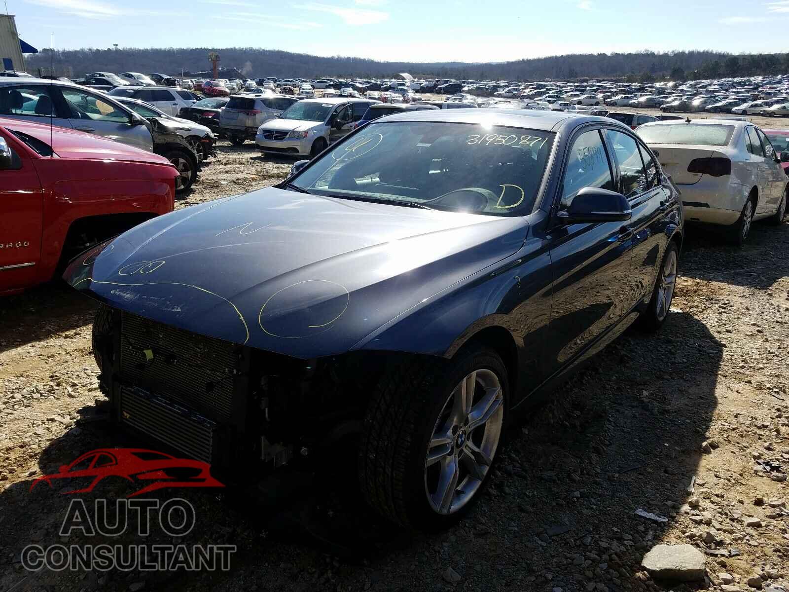 BMW 3 SERIES 2016 - WBA8E3G53GNU00507