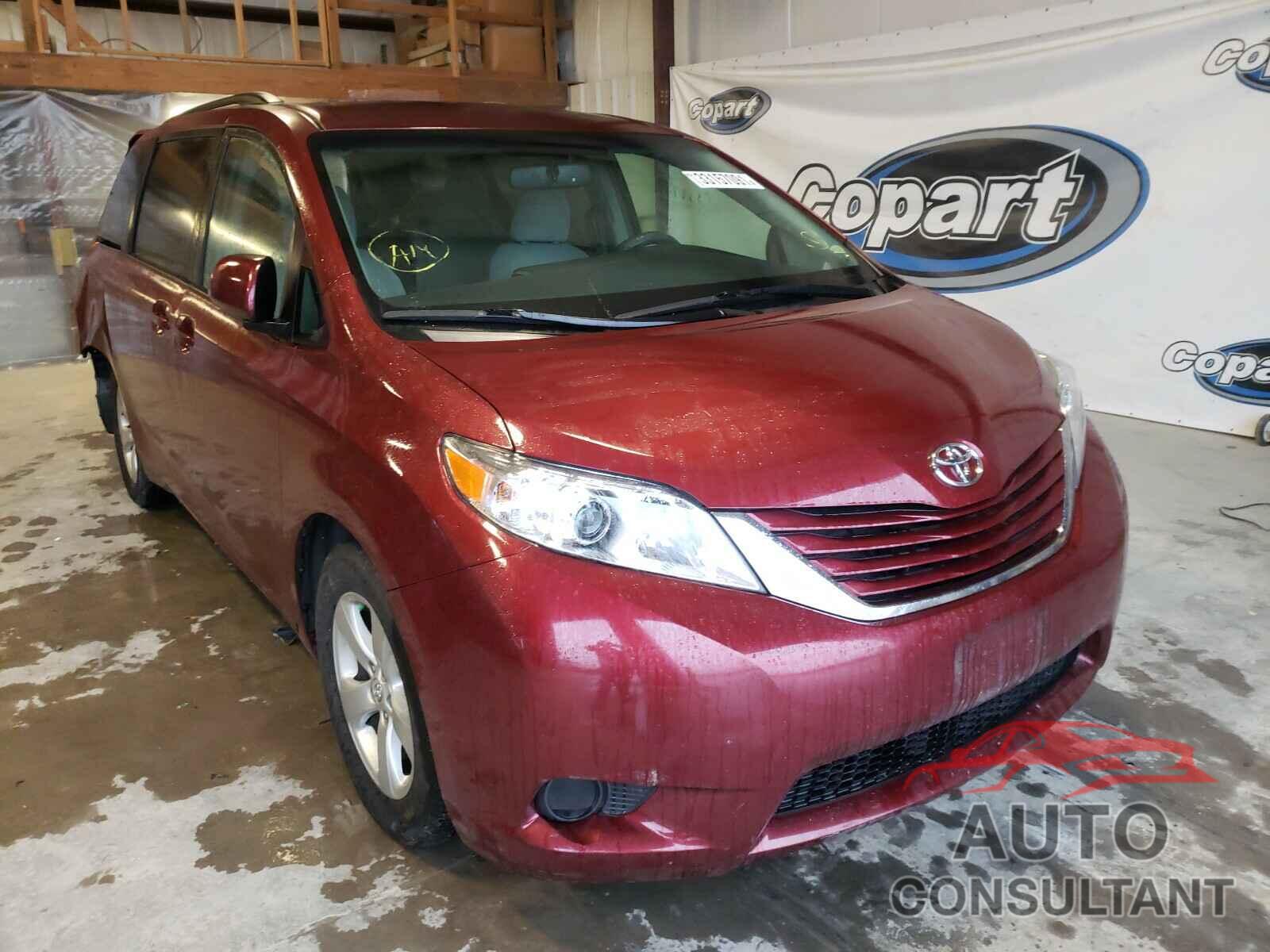 TOYOTA SIENNA 2016 - 5TDKK3DC4GS738982